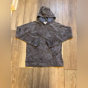 Athleta Girl In Your Element 2.0 Hoodie Sumi Marble Blue XXL / 16